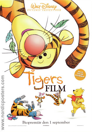 The Tigger Movie 2000 poster Nalle Puh Jun Falkenstein