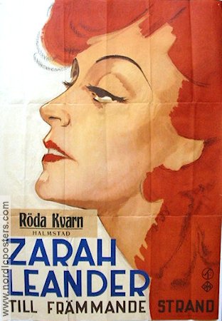 Zu neuen Ufern 1937 movie poster Zarah Leander Willy Birgel Douglas Sirk Production: UFA