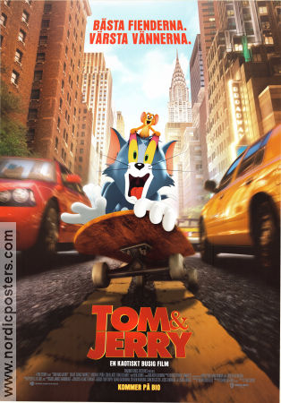 Tom and Jerry 2021 movie poster Chloe Grace Moretz Tim Story Animation