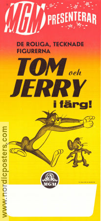 Tom and Jerry 1965 movie poster Mel Blanc Joseph Barbera Animation From TV