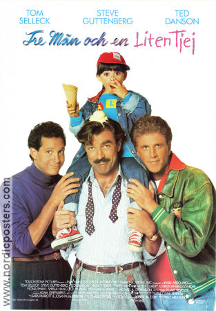 Three Men and a Little Lady 1990 poster Tom Selleck