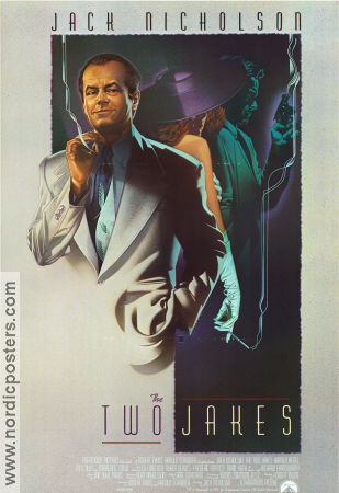 The Two Jakes 1990 movie poster Harvey Keitel Meg Tilly Madeleine Stowe Eli Wallach Jack Nicholson