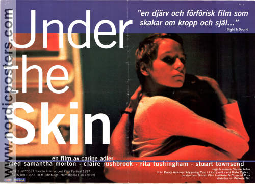 Under the Skin 1997 movie poster Samantha Morton Claire Rushbrook Carine Adler
