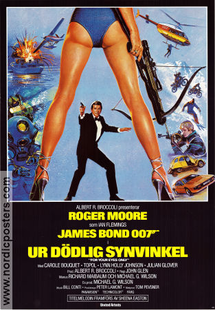 For Your Eyes Only 1981 poster Roger Moore John Glen