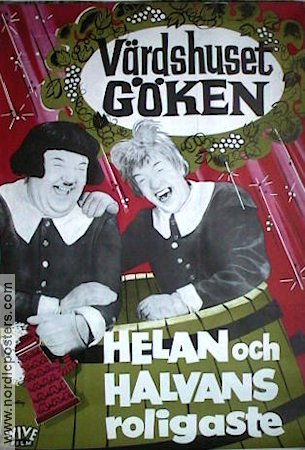 The Devil´s Brother 1933 movie poster Laurel and Hardy Helan och Halvan