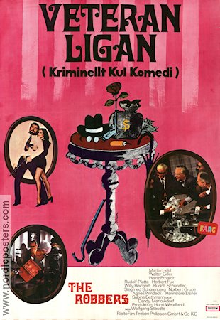 Die Herren mit der weissen Weste 1970 movie poster Martin Held Walter Giller Heinz Erhardt Wolfgang Staudte