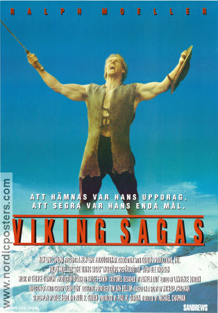 The Viking Sagas 1995 poster Ralf Moeller Ingibjörg Stefansdottir Sven-Ole Thorsen Michael Chapman Find more: Vikings Iceland