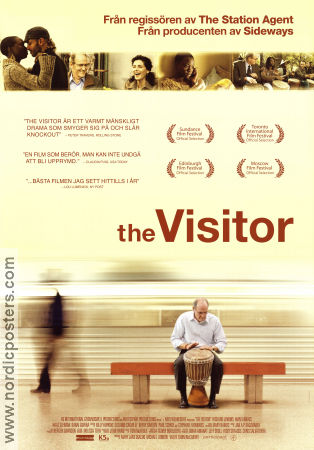 The Visitor 2007 movie poster Richard Jenkins Haaz Sleiman Danai Gurira Tom McCarthy