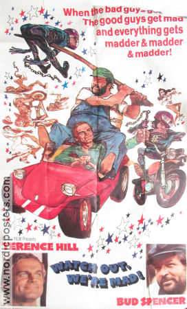 Altrimenti ci arrabbiamo! 1974 poster Terence Hill Marcello Fondato