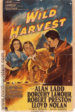 Wild Harvest 1947 poster Alan Ladd Tay Garnett