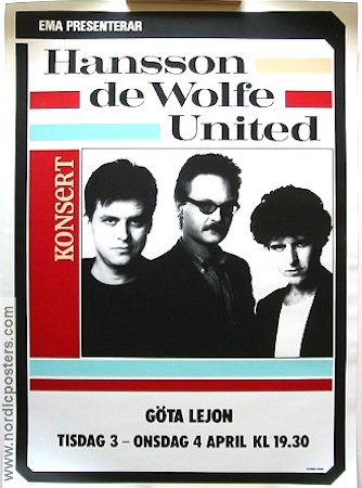 Hansson de Wolfe United 1979 poster Find more: Concert poster Rock and pop