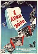 1. April 2000 1952 poster Hilde Krahl Wolfgang Liebeneiner