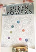Super Powers Omnibus Pop Chart Labs Signed 2011 poster 