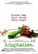 Adaptation 2002 poster Nicolas Cage Spike Jonze