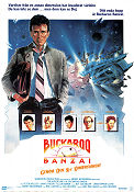 The Adventures of Buckaroo Banzai 1984 poster Peter Weller WD Richter