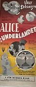 Alice in Wonderland 1950 poster Disney