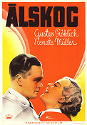 Liebesleute 1935 movie poster Renate Müller Gustav Fröhlich Heinrich Schroth Erich Waschneck Eric Rohman art