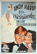 Andy Hardy Gets Spring Fever 1940 poster Mickey Rooney