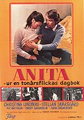 Anita ur en tonårsflickas dagbok 1973 poster Christina Lindberg Torgny Wickman