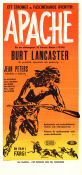 Apache 1954 poster Burt Lancaster Robert Aldrich
