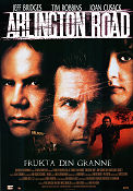 Arlington Road 1999 poster Jeff Bridges Mark Pellington