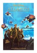 Atlantis: The Lost Empire 2001 poster Michael J Fox Gary Trousdale