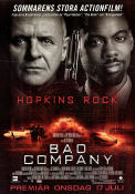 Bad Company 2002 poster Anthony Hopkins Joel Schumacher