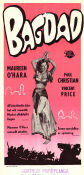 Bagdad 1949 poster Maureen O´Hara Charles Lamont