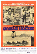 Balladen om Cable Hogue 1970 poster Jason Robards Stella Stevens David Warner Sam Peckinpah