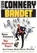 The Anderson Tapes 1971 poster Sean Connery