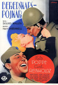 Beredskapspojkar 1940 movie poster Nils Poppe Carl Reinholdz Sven-Olof Sandberg Vera Valdor Sigurd Wallén Eric Rohman art