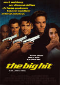 The Big Hit 1998 movie poster Mark Wahlberg Lou Diamond Phillips Christina Applegate Kirk Wong Guns weapons