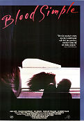 Blood Simple 1984 poster John Getz Joel Ethan Coen