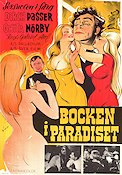 Det Tossede Paradis 1963 poster Dirch Passer