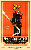 The Fireman 1916 poster Charlie Chaplin