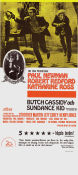Butch Cassidy and the Sundance Kid 1969 poster Paul Newman George Roy Hill