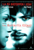 The Butterfly Effect 2004 poster Ashton Kutcher Eric Bress