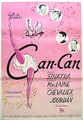 Can-Can 1960 poster Frank Sinatra