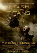 Clash of the Titans 2010 poster Sam Worthington Louis Leterrier