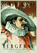 Cyrano de Bergerac 1923 poster Pierre Magnier Augusto Genina