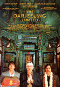 The Darjeeling Limited 2007 poster Owen Wilson Wes Anderson