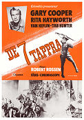 They Came to Cordua 1959 poster Gary Cooper Robert Rossen