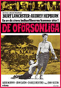 The Unforgiven 1960 poster Burt Lancaster John Huston