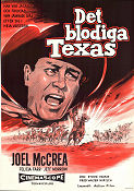 The First Texan 1956 poster Joel McCrea Byron Haskin