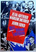 A Foreign Affair 1948 movie poster Jean Arthur Marlene Dietrich John Lund Billy Wilder