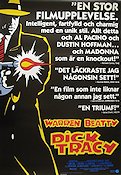 Dick Tracy 1990 poster Al Pacino Warren Beatty