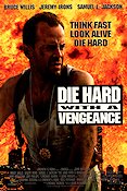 Die Hard with a Vengeance 1995 poster Bruce Willis John McTiernan