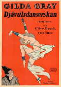 The Devil Dancer 1927 poster Gilda Gray Fred Niblo
