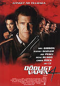 Lethal Weapon 4 1998 poster Mel Gibson Richard Donner