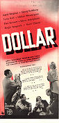 Dollar 1938 movie poster Ingrid Bergman Tutta Rolf Georg Rydeberg Edvin Adolphson Gustaf Molander